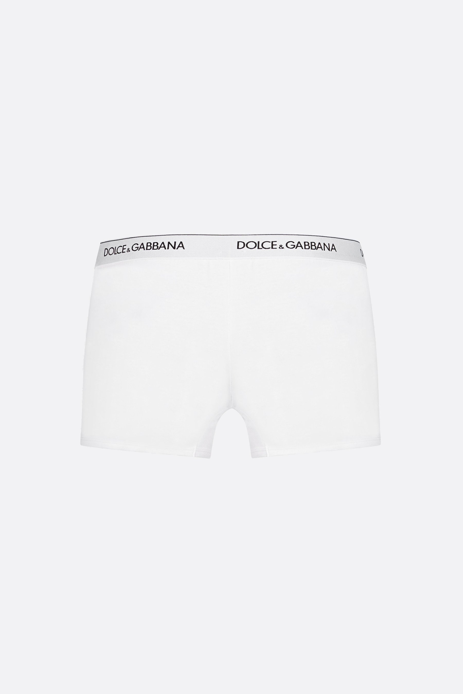 DOLCE & GABBANA Pack 2 Boxer In Cotone Stretch