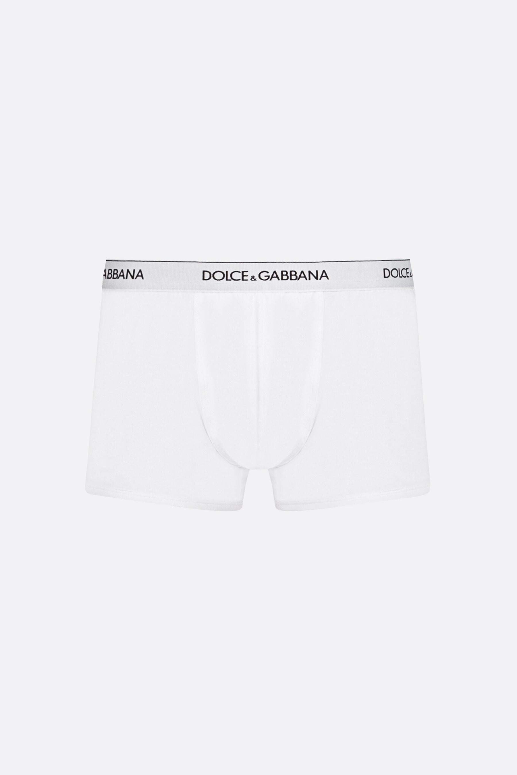 DOLCE & GABBANA pack 2 boxer in cotone stretch