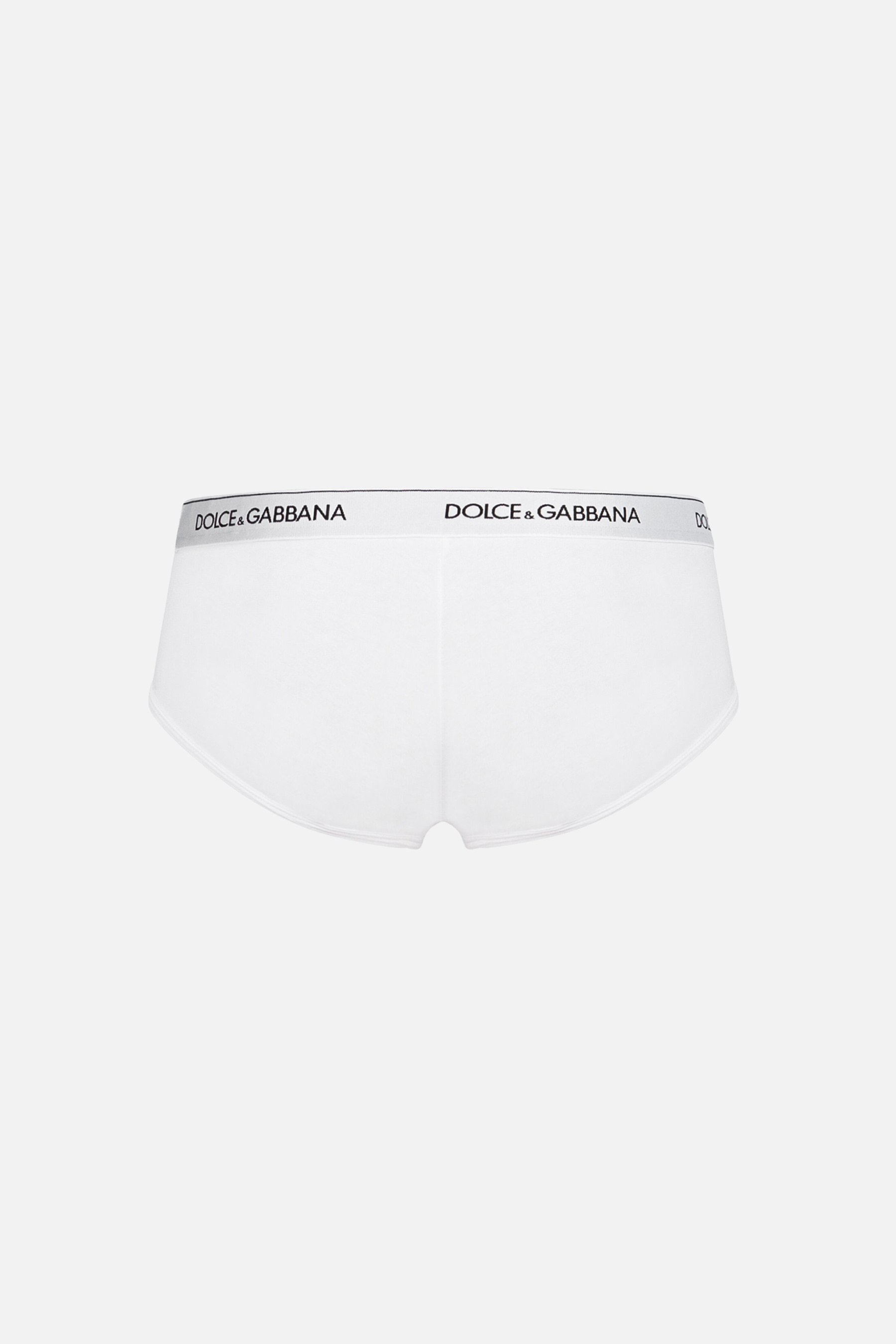 DOLCE & GABBANA Pack 2 Slip Brando In Cotone Stretch