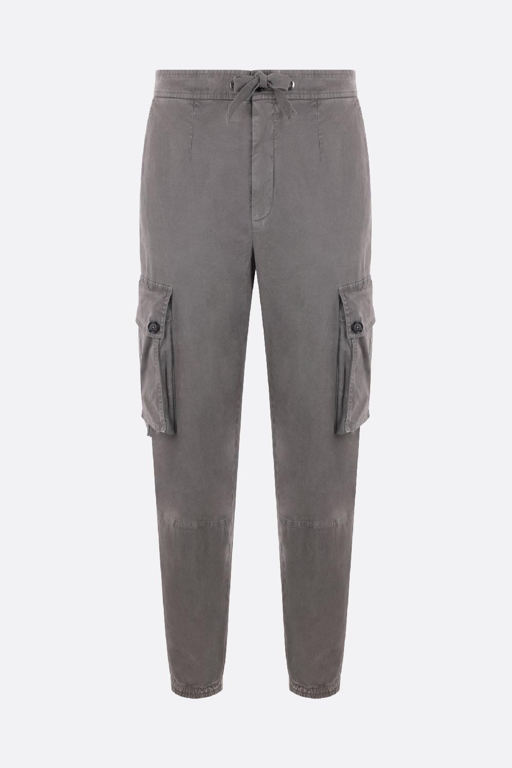 DOLCE & GABBANA Pantalone Cargo In Cotone Stretch