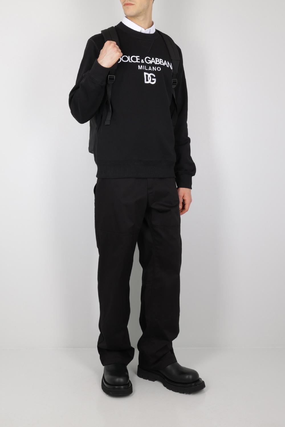 DOLCE & GABBANA Pantalone Workwear In Gabardine