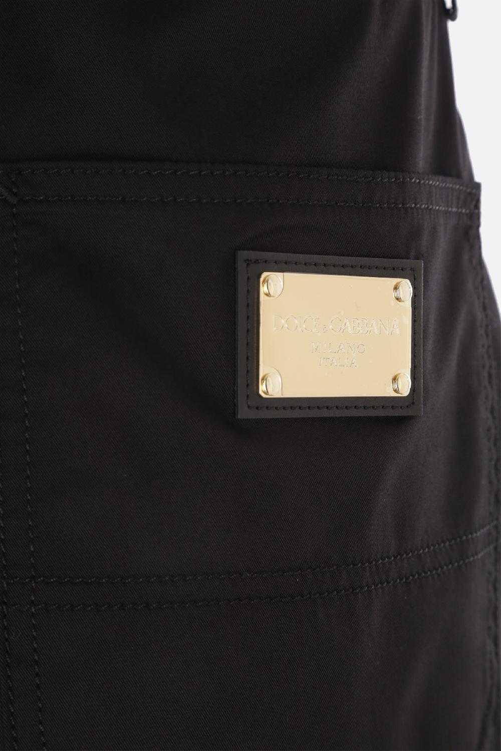 DOLCE & GABBANA Pantalone Workwear In Gabardine