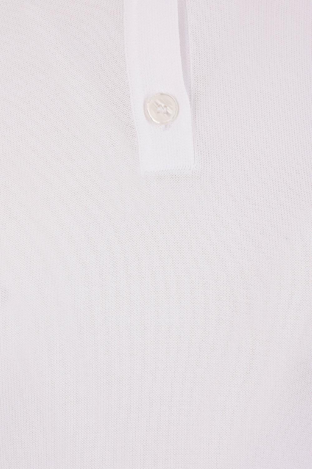 DOLCE & GABBANA Polo Cropped In Misto Cotone
