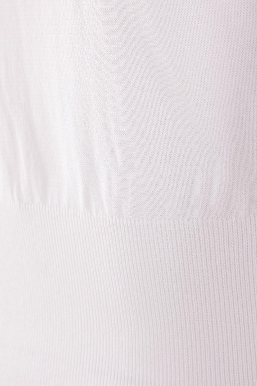 DOLCE & GABBANA Polo Cropped In Misto Cotone