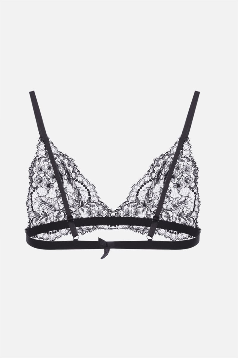 DOLCE & GABBANA Reggiseno A Triangolo In Pizzo