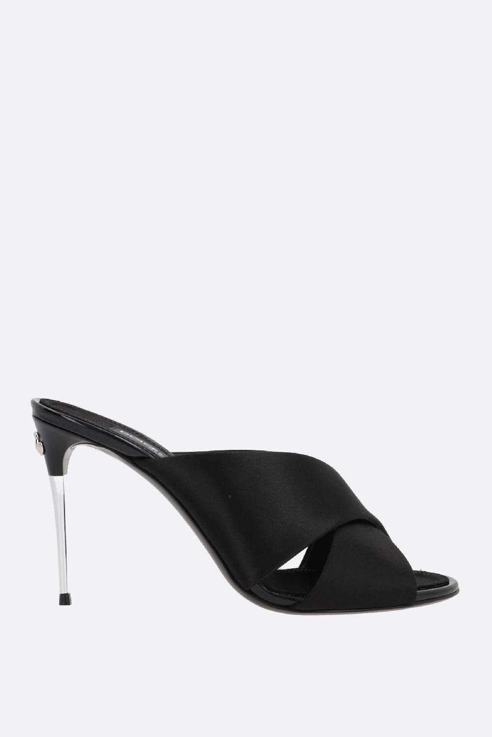 DOLCE & GABBANA sandalo mule Keira in raso