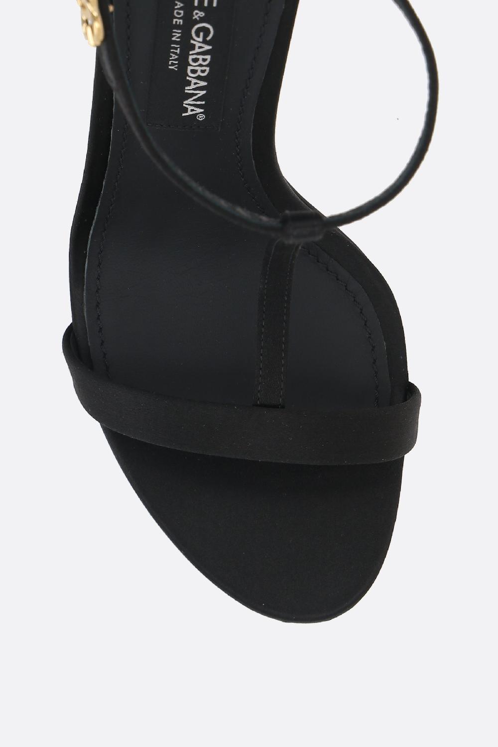 DOLCE & GABBANA Sandalo T-bar In Raso