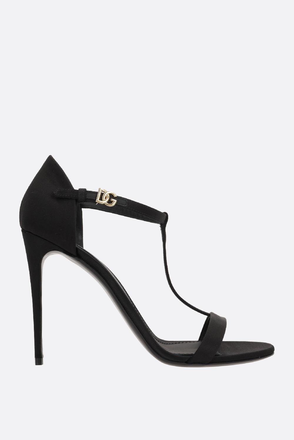 DOLCE & GABBANA sandalo t-bar in raso