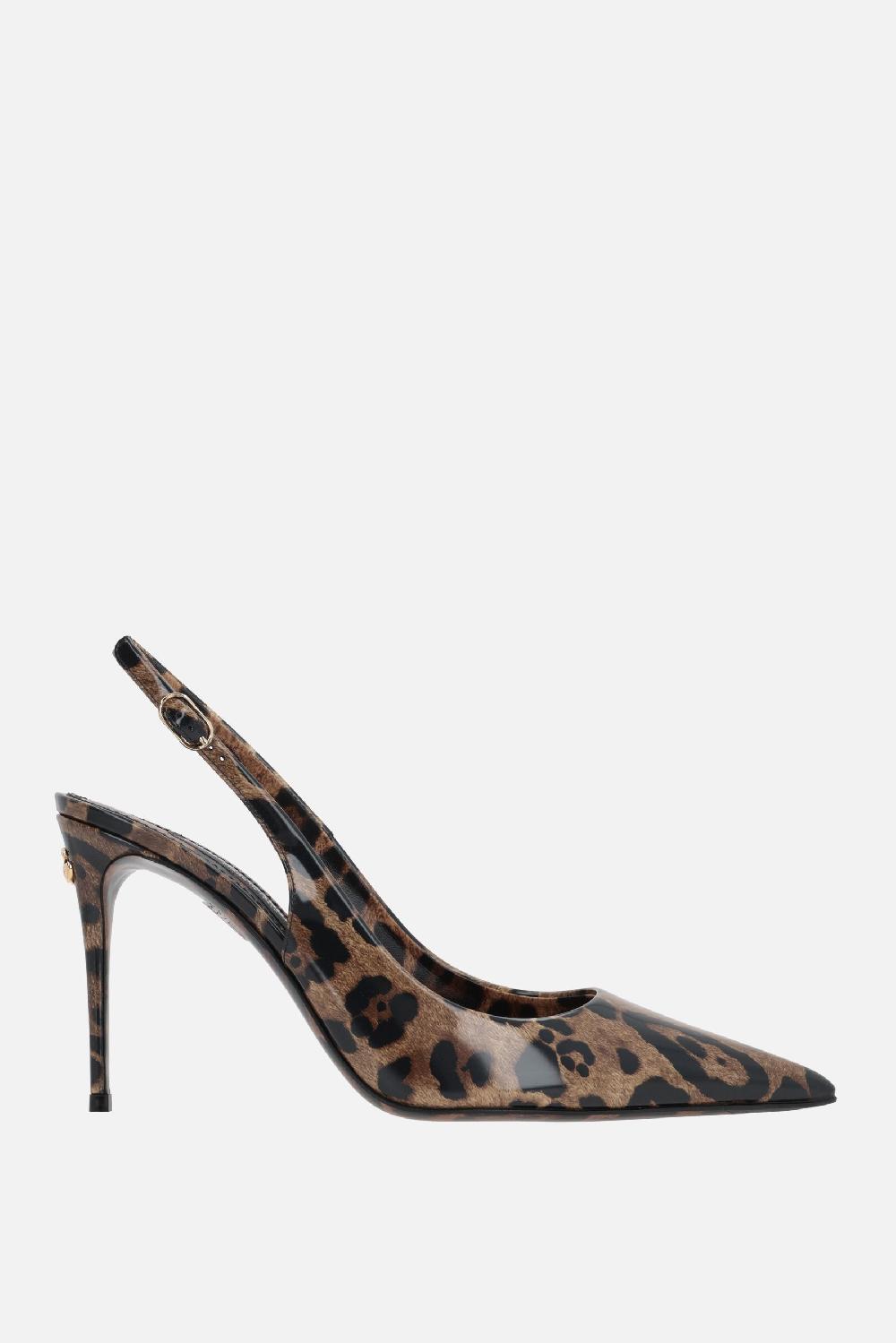 DOLCE & GABBANA slingback Kim in vernice