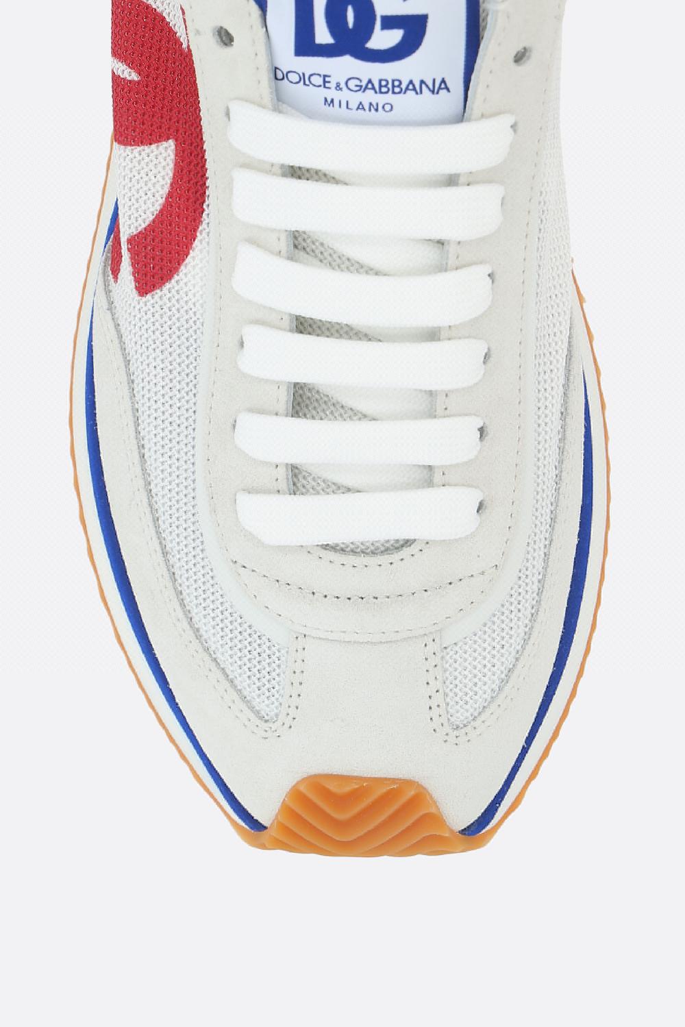 DOLCE & GABBANA Sneaker Dragon In Rete E Suede