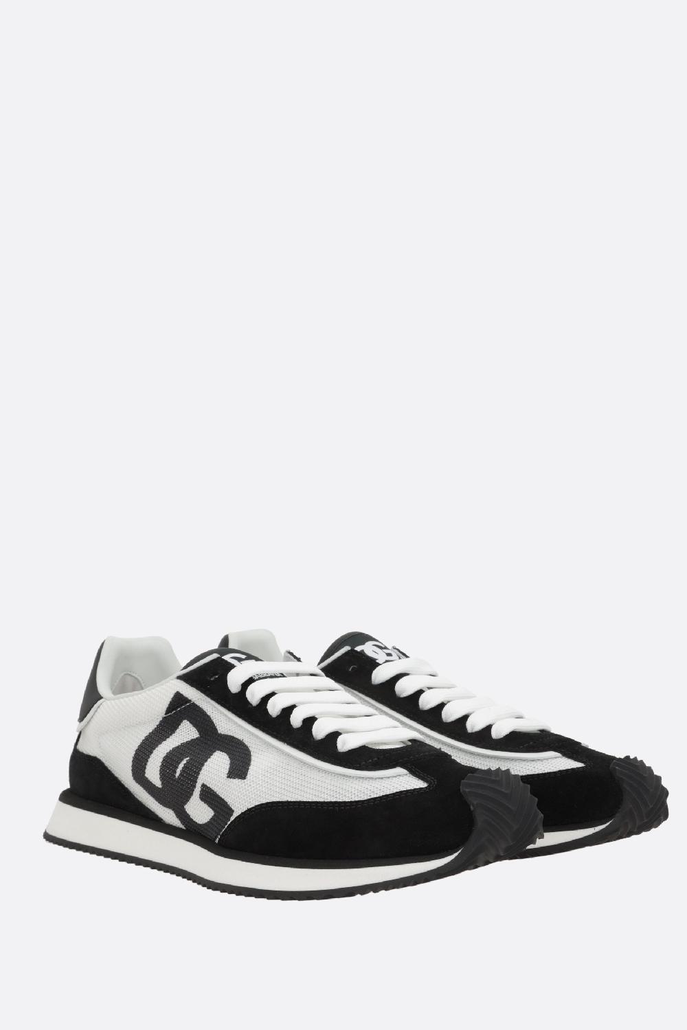 DOLCE & GABBANA Sneaker Dragon In Rete E Suede