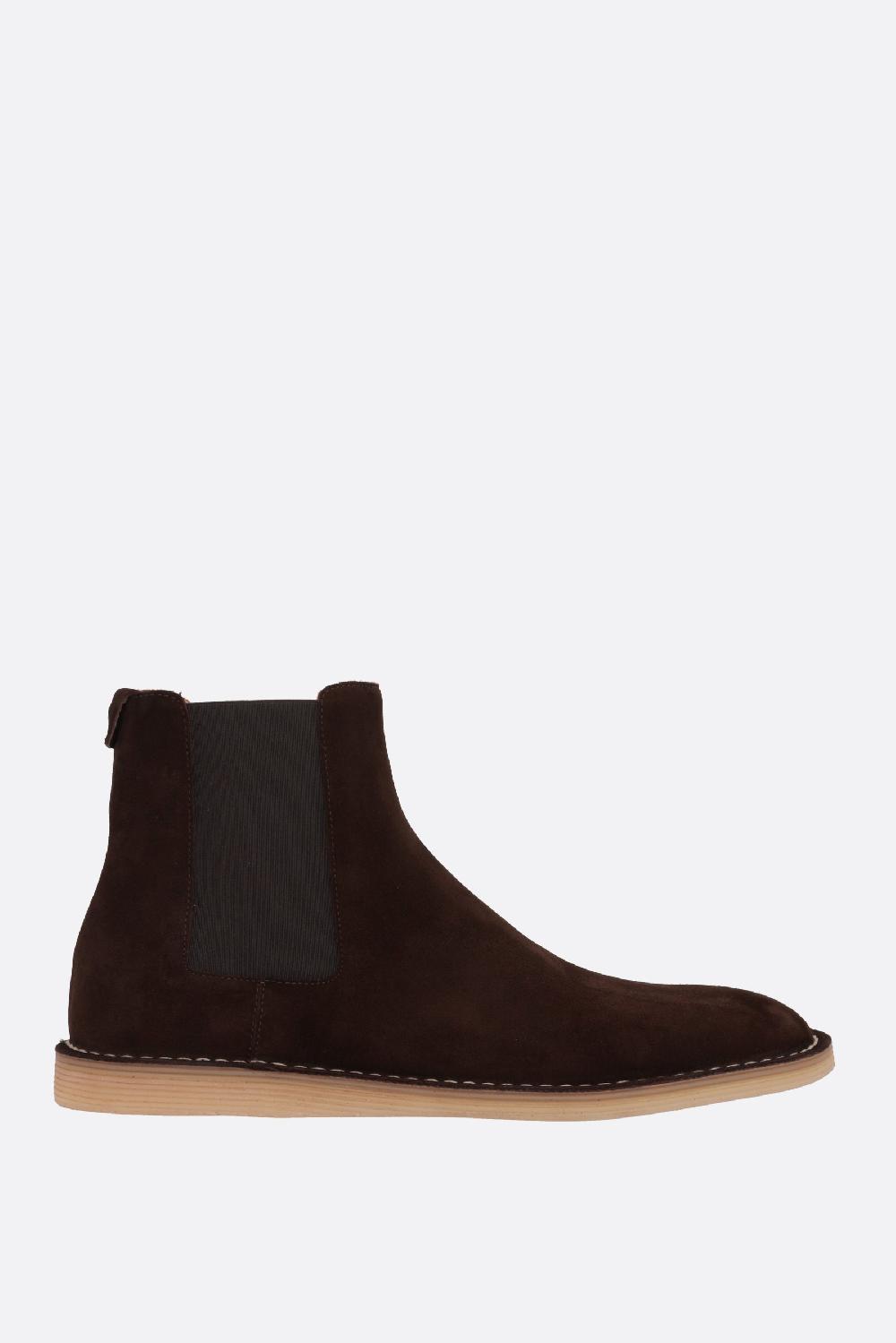 DOLCE & GABBANA stivaletto chelsea in suede