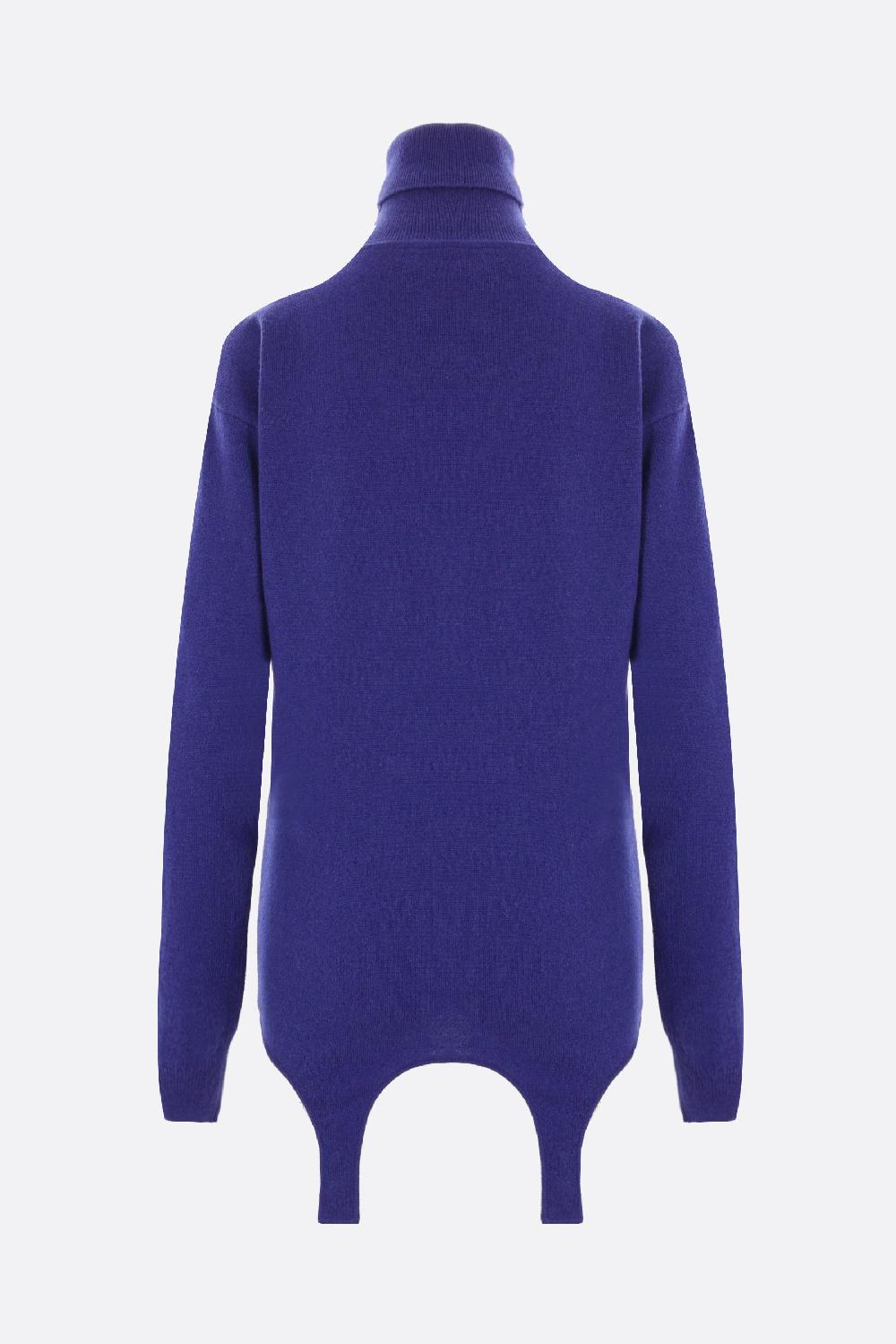 SAINT LAURENT Dolcevita In Cashmere Con Giarrettiera