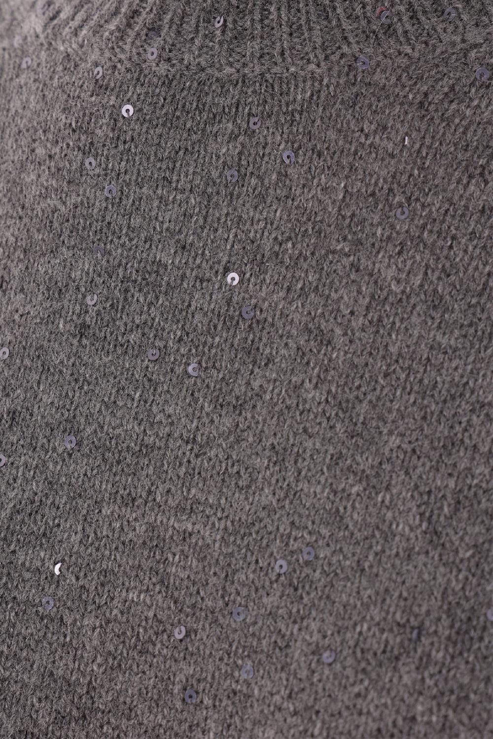 BRUNELLO CUCINELLI Dolcevita In Cashmere E Seta Con Paillettes