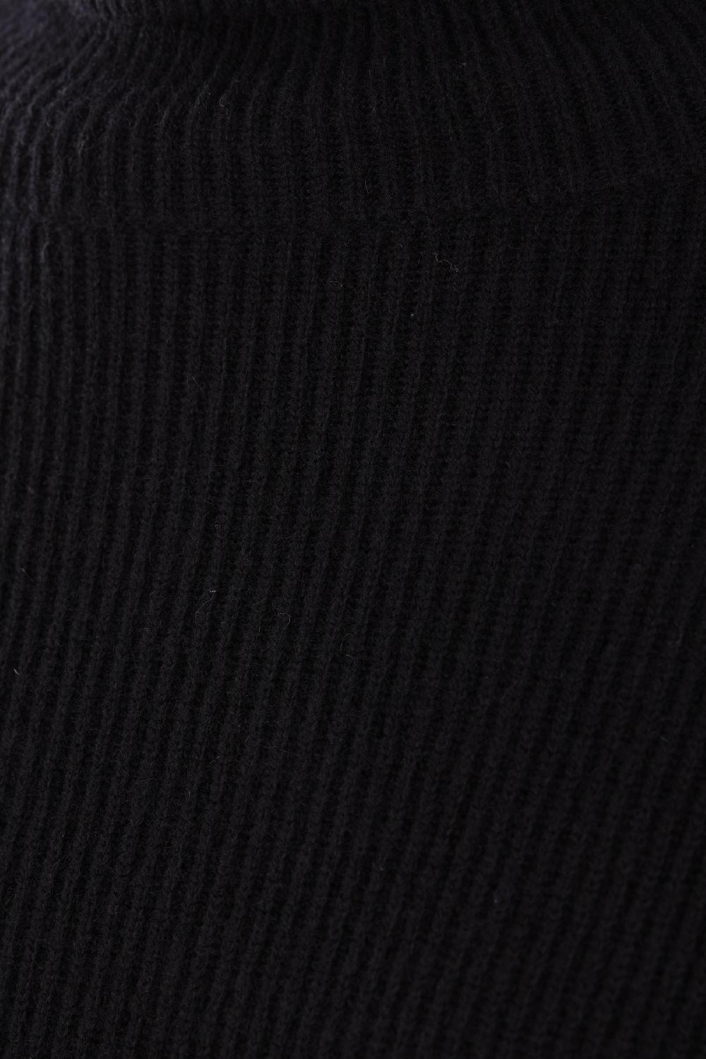 BRUNELLO CUCINELLI Dolcevita In Lana Cashmere E Seta A Costine Con Monile