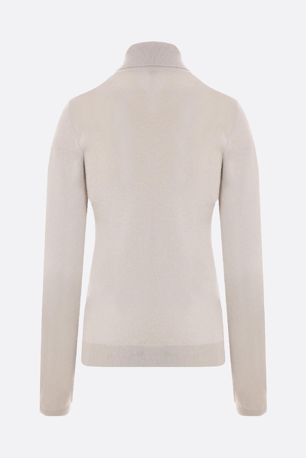 BRUNELLO CUCINELLI Dolcevita In Misto Cashmere Seta E Lurex