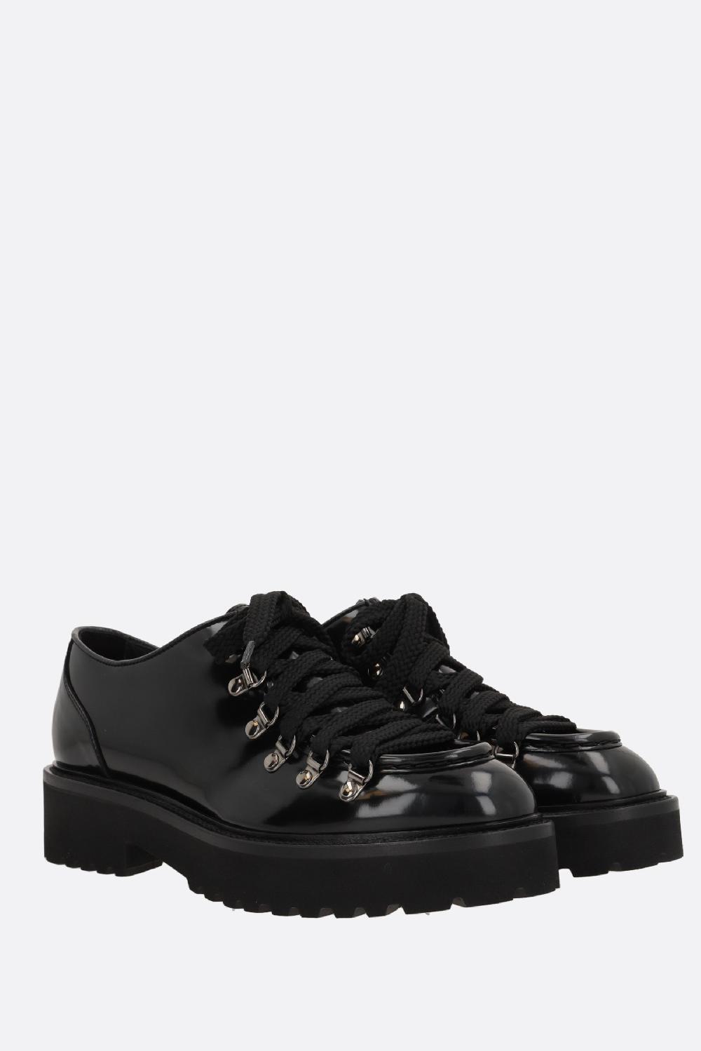 DOUCAL'S Scarpa Stringata In Pelle Spazzolata