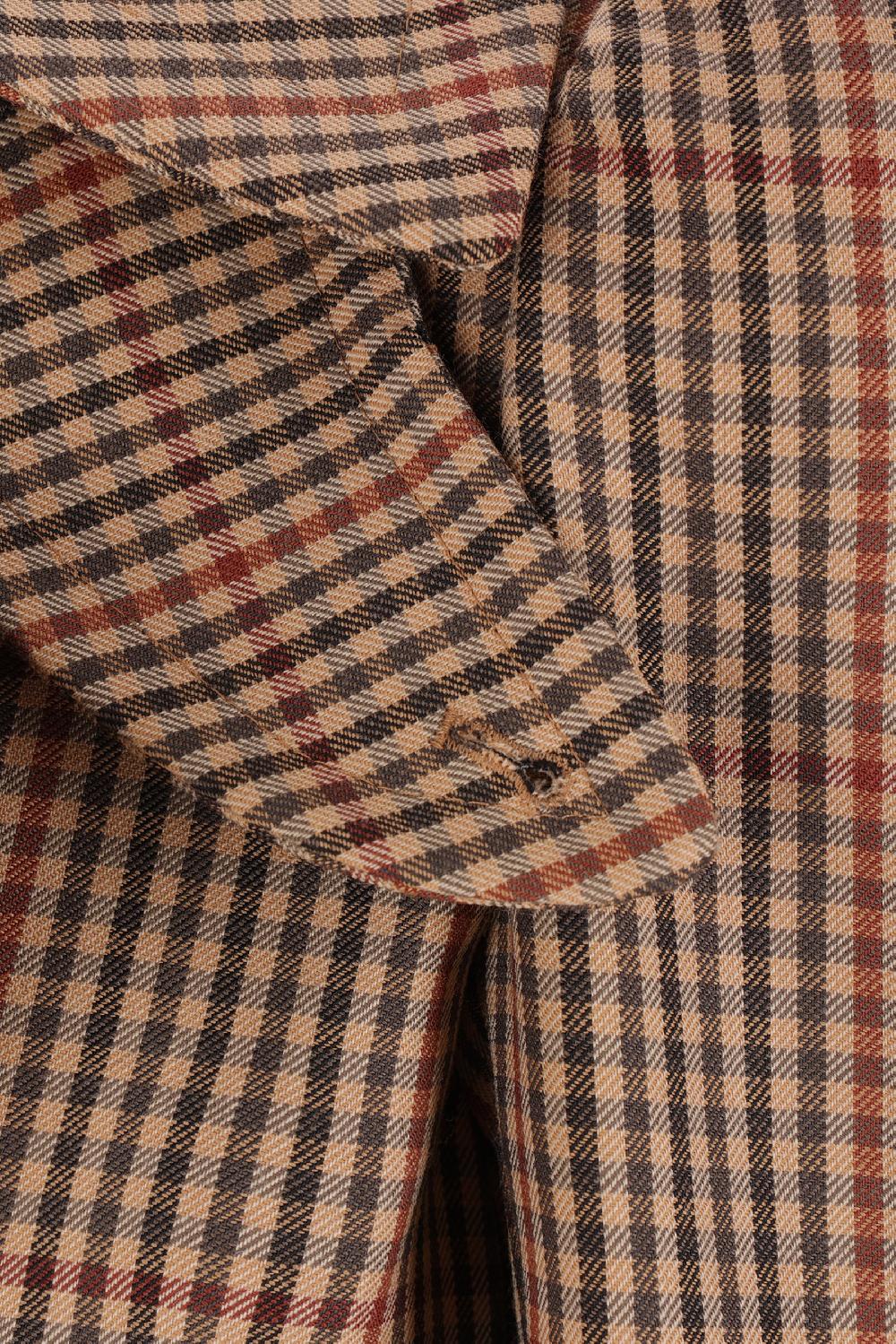 DRIES VAN NOTEN Cappotto Remis In Lana Check