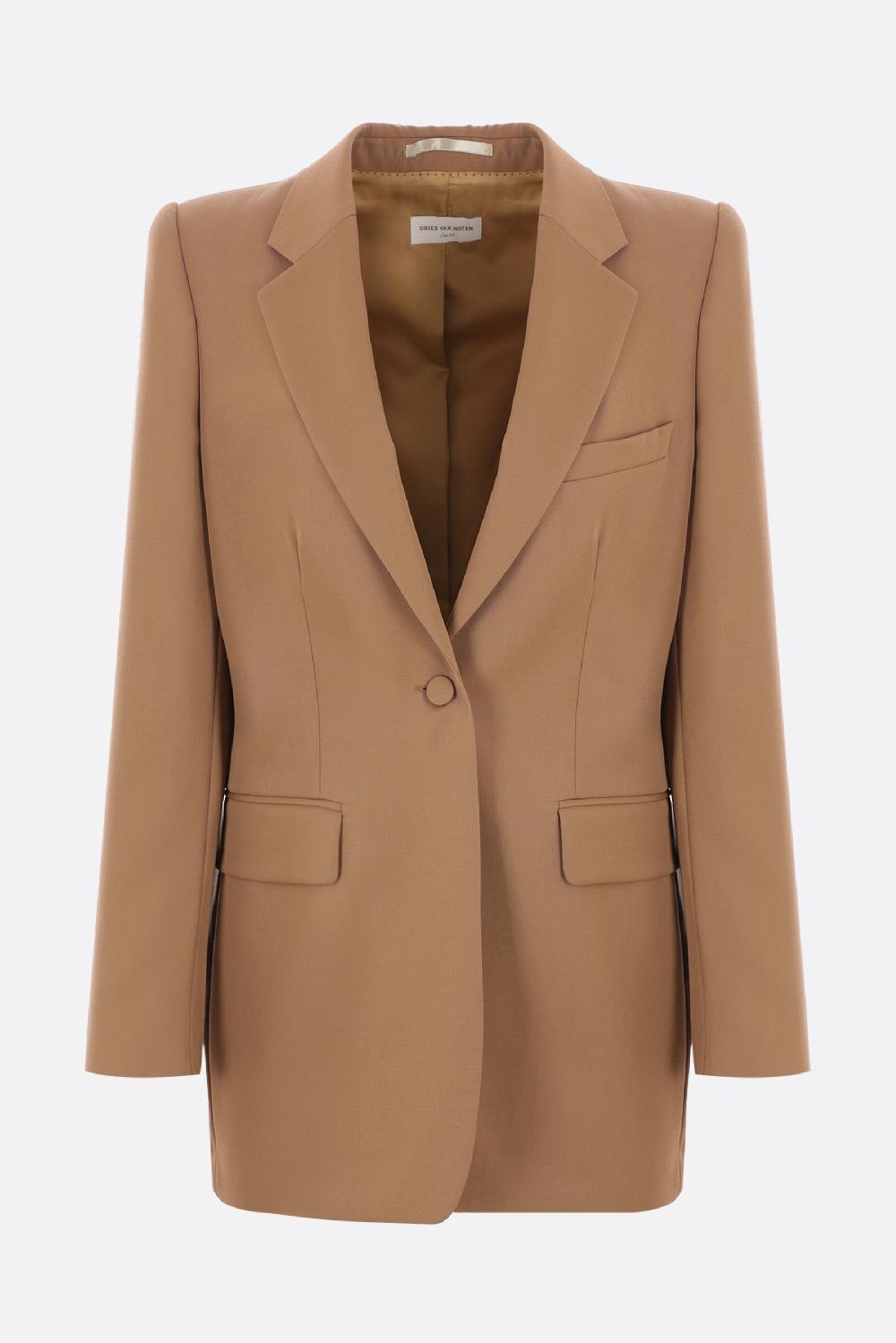 DRIES VAN NOTEN giacca monopetto Bemers in lana