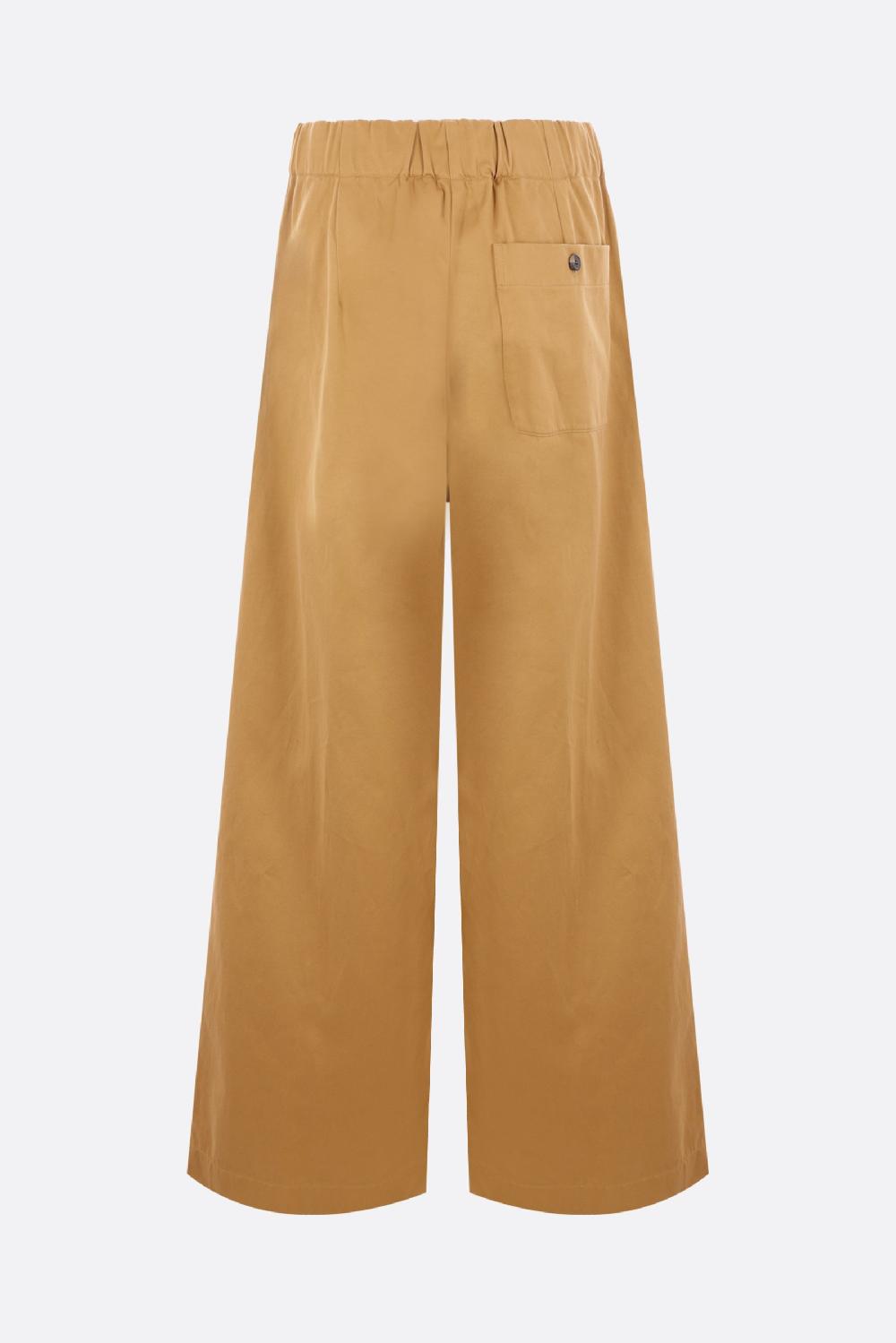DRIES VAN NOTEN Pantalone Palazzo Pila In Cotone