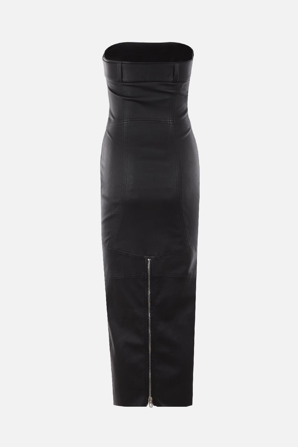 DROME Abito Bustier In Nappa