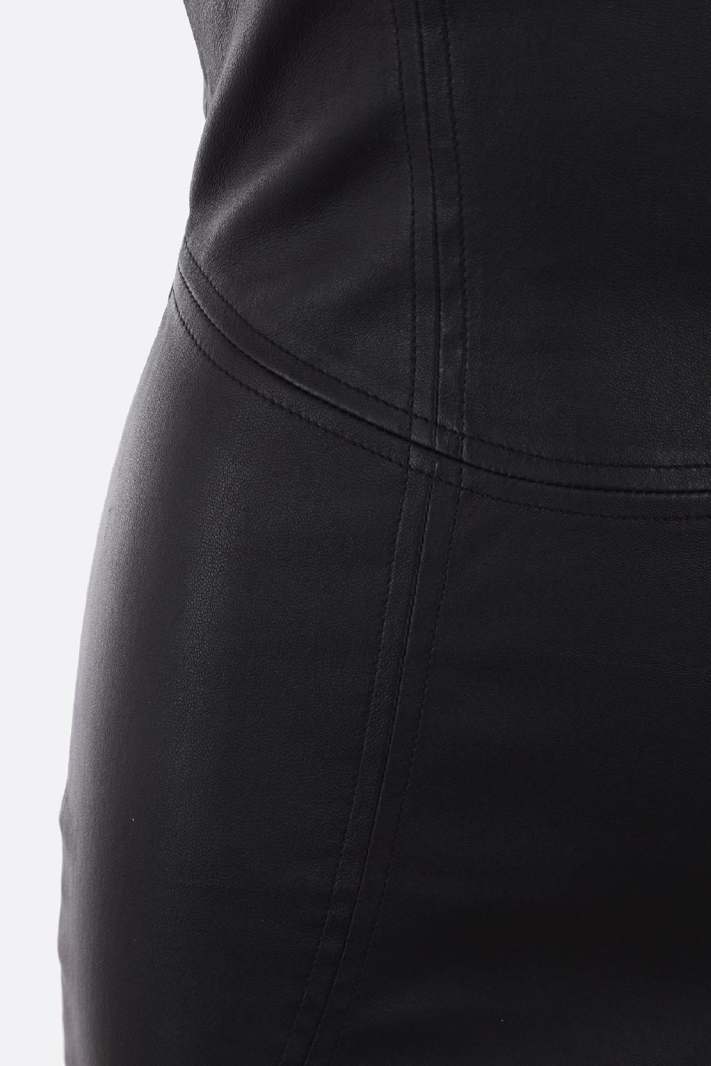 DROME Abito Bustier In Nappa