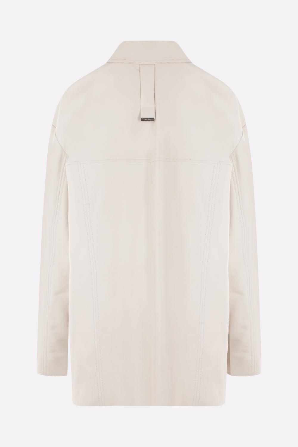 DROME Giacca-camicia In Nappa