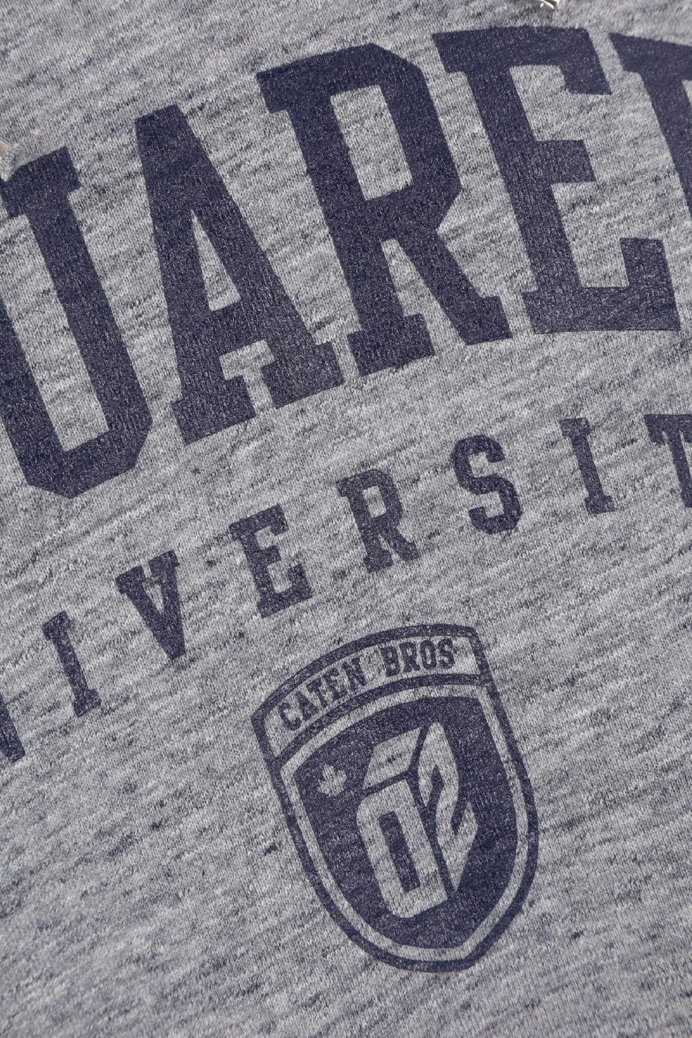 DSQUARED2 Felpa In Jersey Stampa Logo University