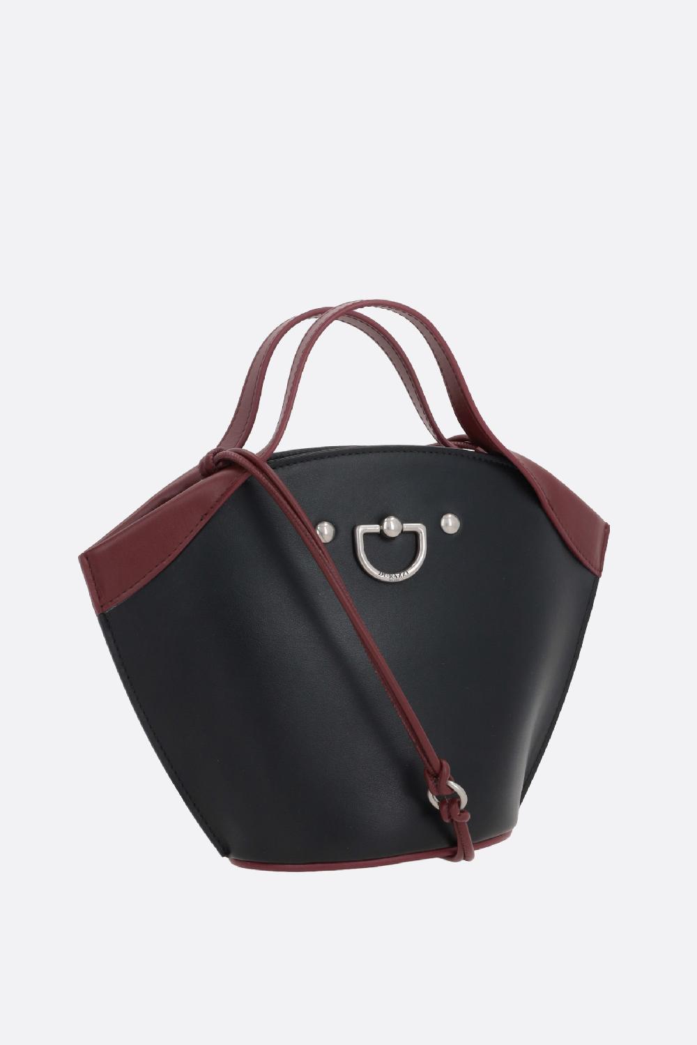 DURAZZI MILANO Borsa A Mano Shell In Pelle Liscia