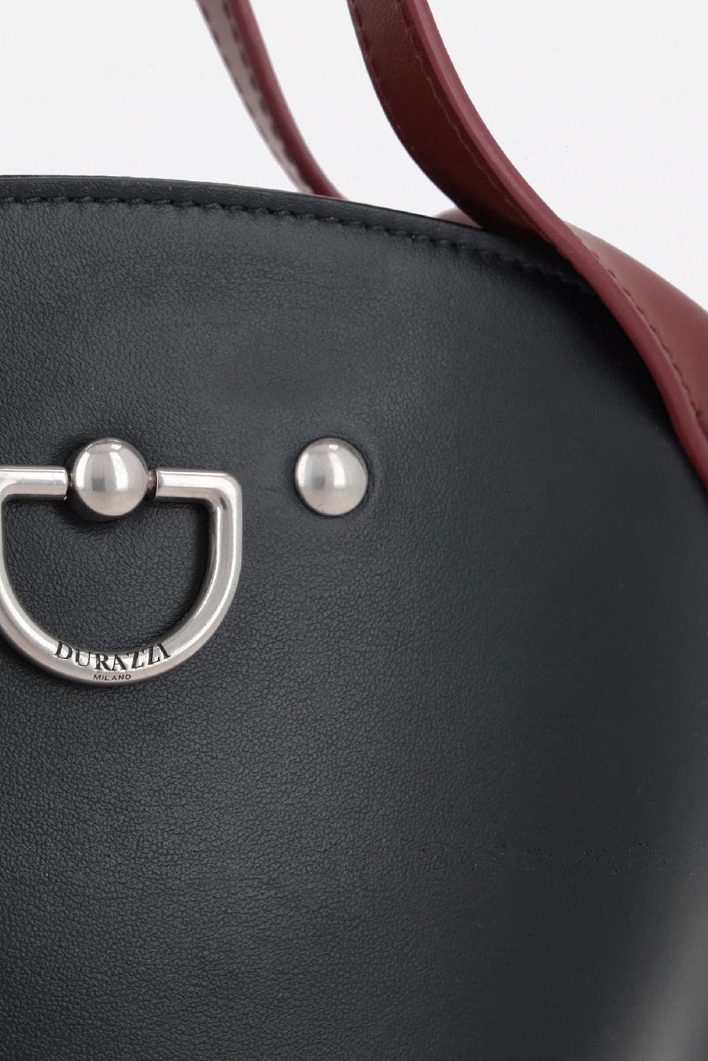 DURAZZI MILANO Borsa A Mano Shell In Pelle Liscia