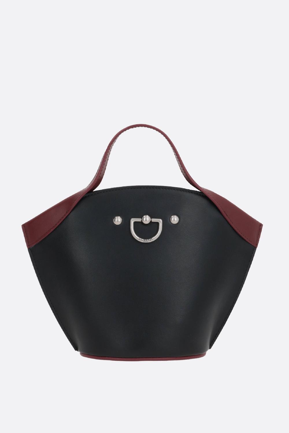 DURAZZI MILANO borsa a mano Shell in pelle liscia