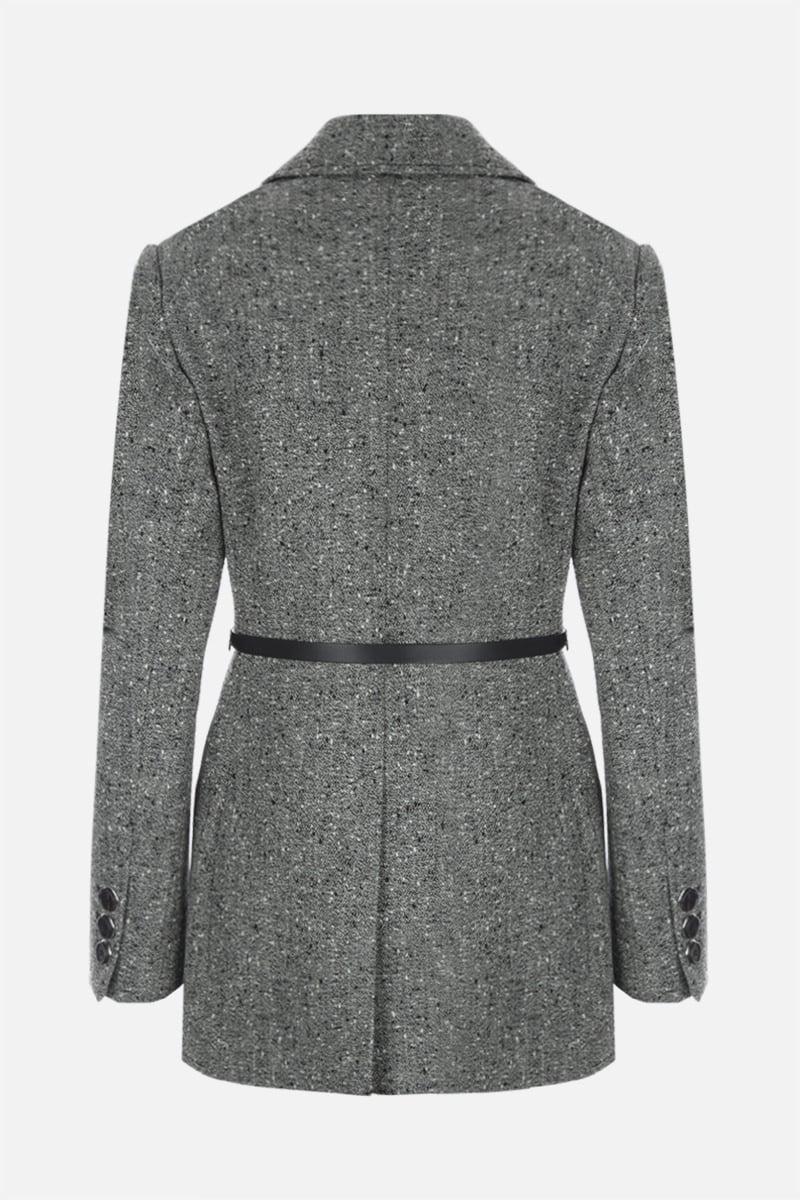 DURAZZI MILANO Giacca Monopetto In Misto Lana