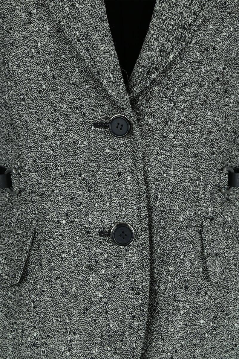 DURAZZI MILANO Giacca Monopetto In Misto Lana