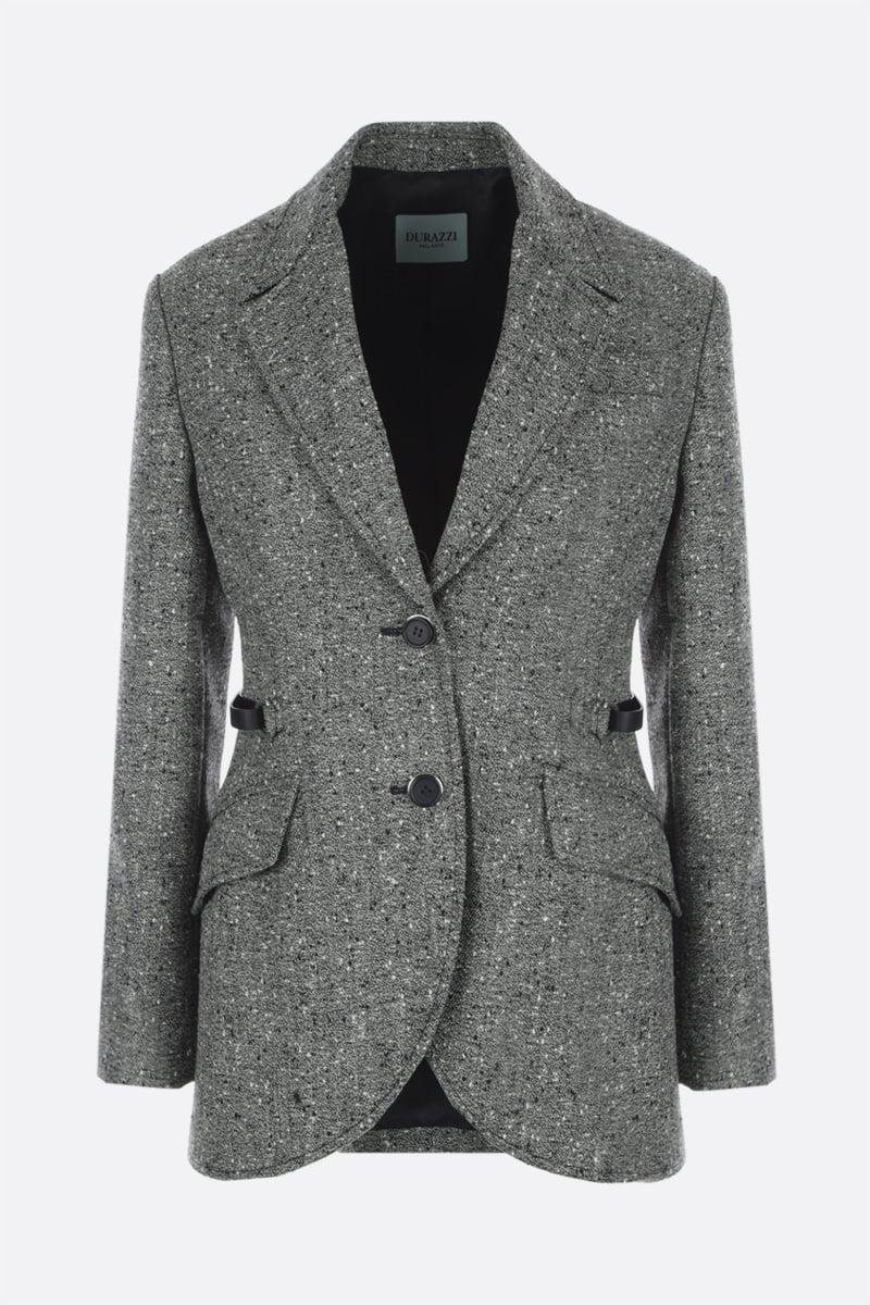 DURAZZI MILANO giacca monopetto in misto lana