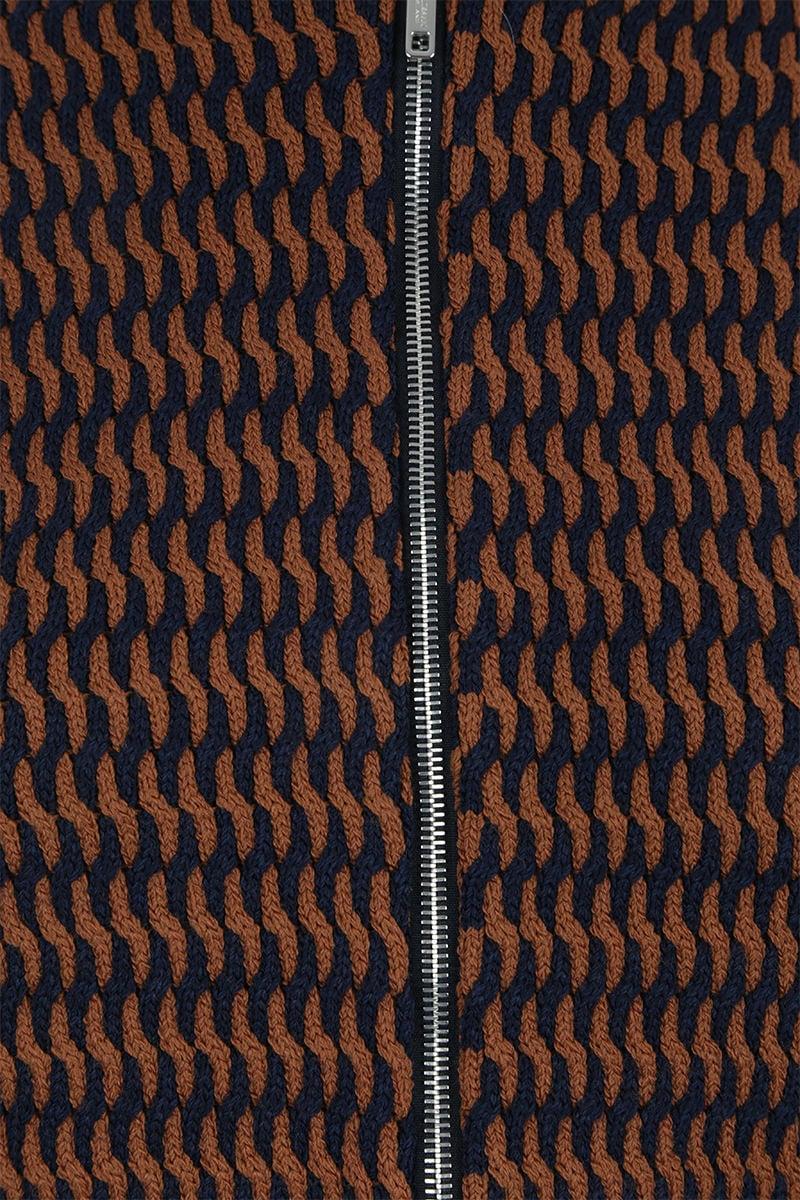 DURAZZI MILANO Giubbotto Bomber Cropped In Maglia