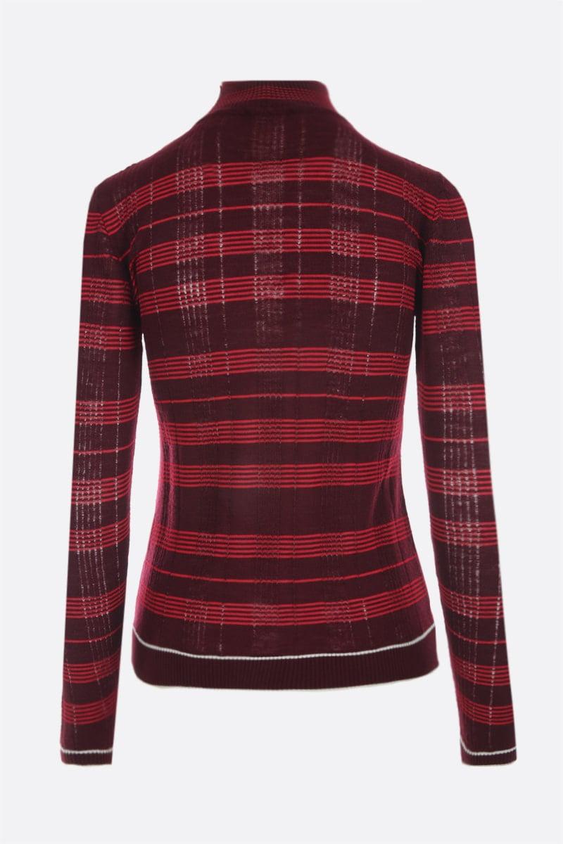 DURAZZI MILANO Pullover In Misto Lana Traforata