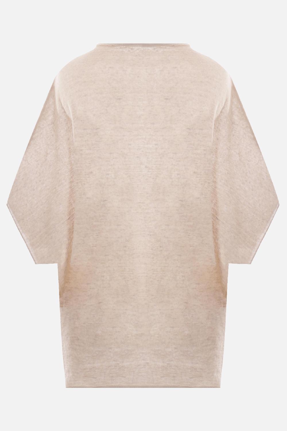 DUSAN Top In Maglia Di Lino Cashmere E Seta