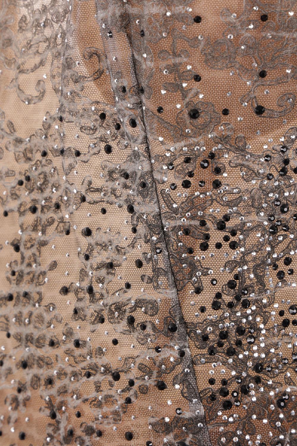 ERMANNO SCERVINO Abito Bustier In Pizzo Con Strass