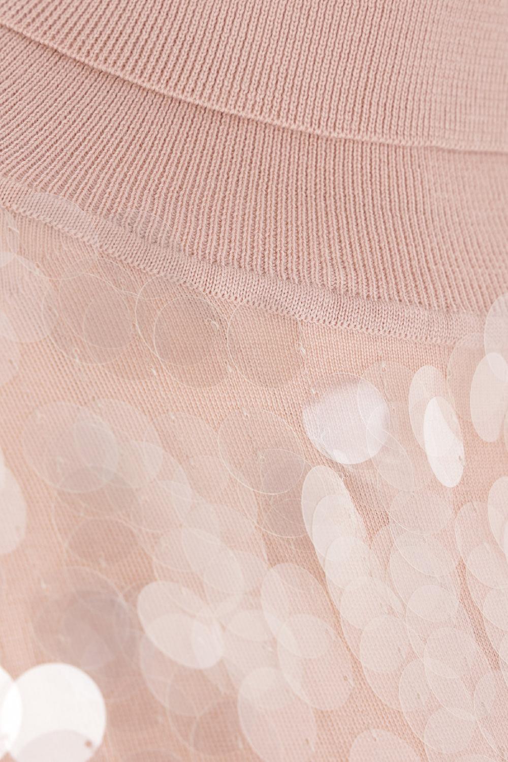 ERMANNO SCERVINO Dolcevita In Lana Con Paillettes