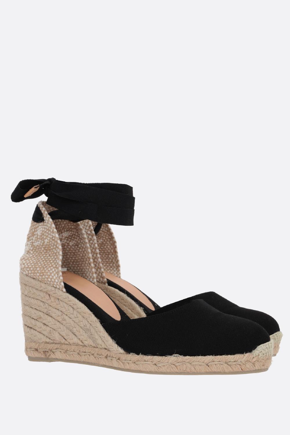 CASTANER Espadrilla Con Zeppa Carina In Canvas E Iuta
