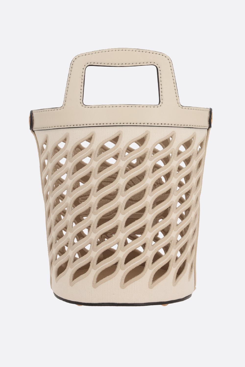 ETRO Borsa A Secchiello Coffa In Canvas