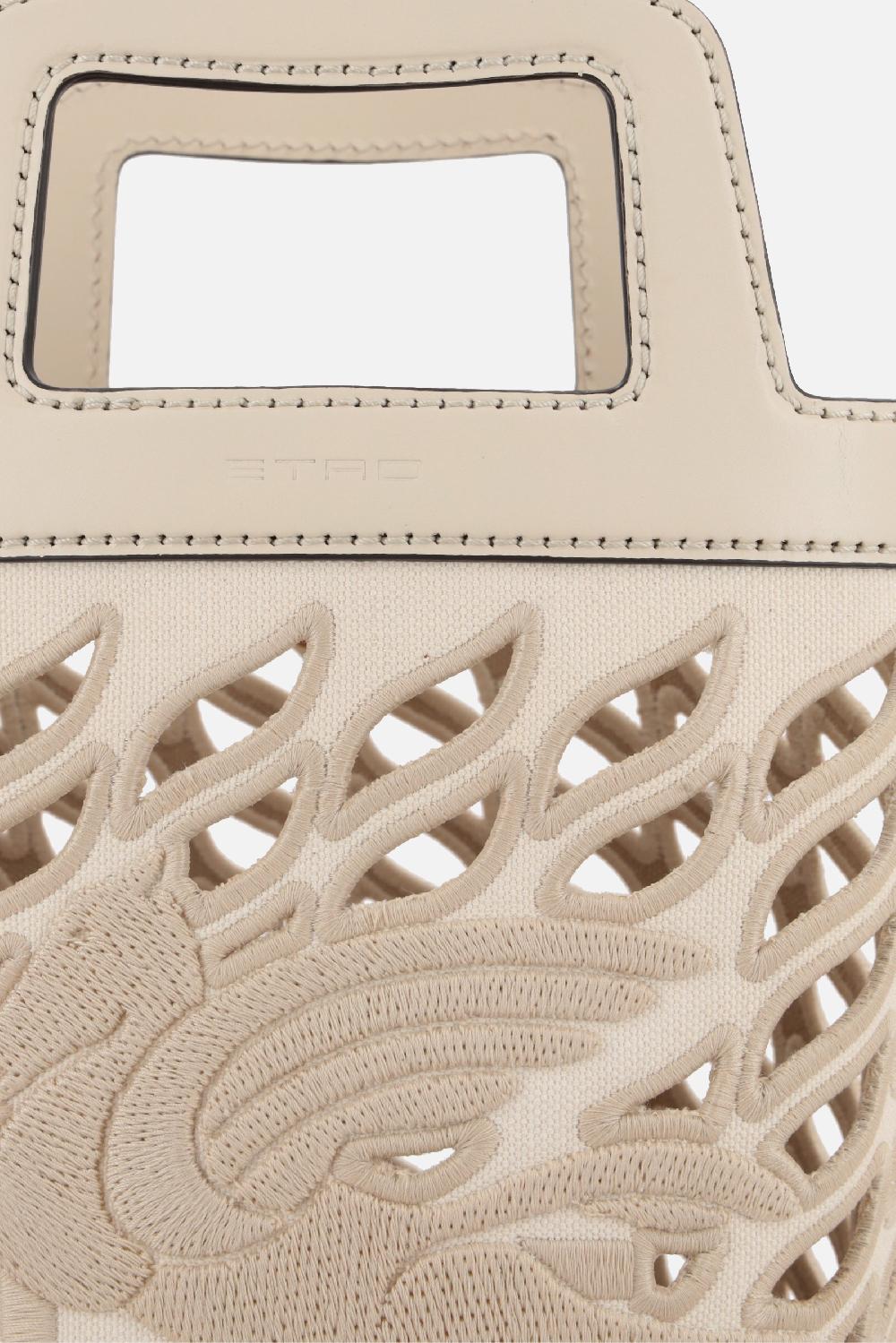 ETRO Borsa A Secchiello Coffa In Canvas