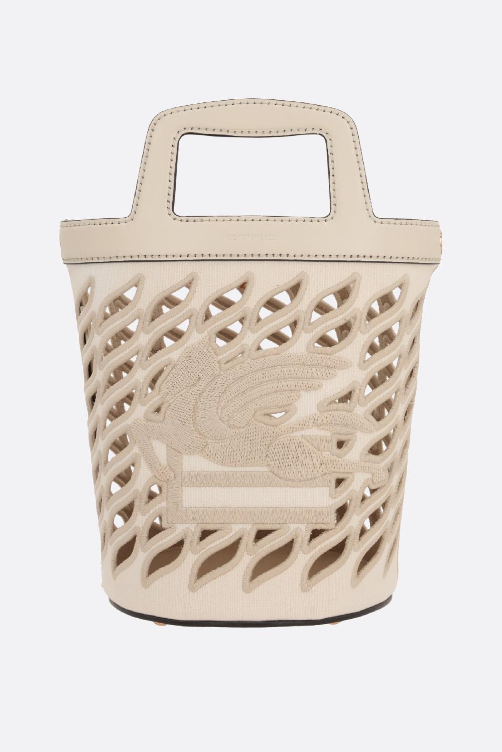 ETRO borsa a secchiello Coffa in canvas