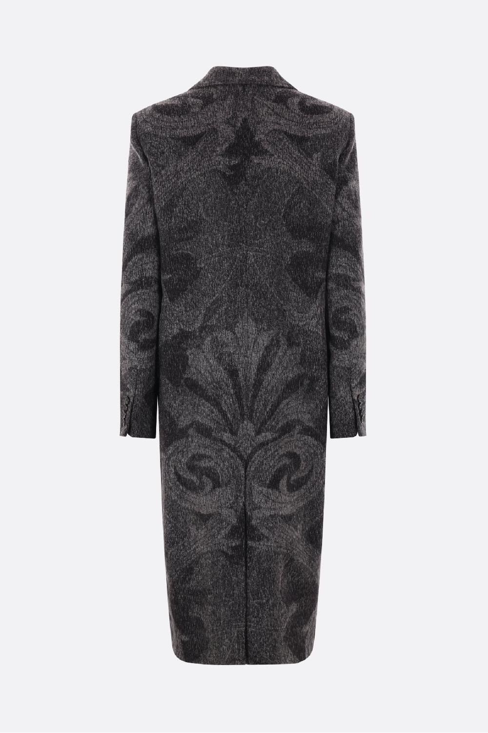 ETRO Cappotto Doppiopetto In Lana