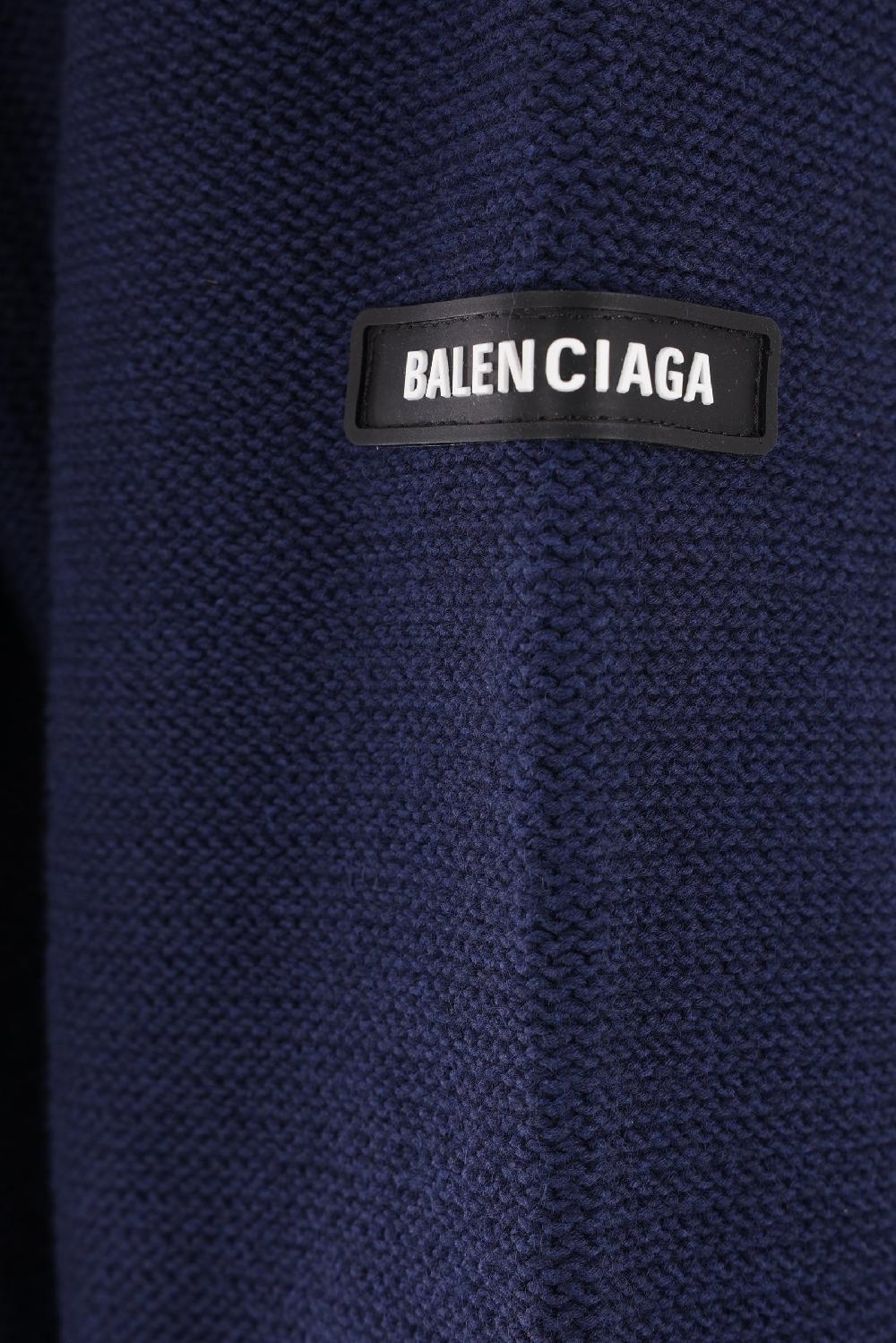BALENCIAGA Felpa A Strati Trompe-l'oeil In Un Mix Di Materiali