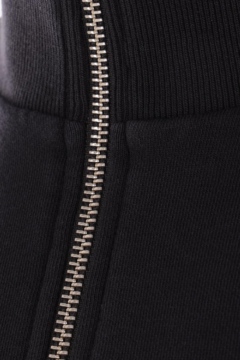 MAISON KITSUNÉ Felpa Half-zip In Jersey Patch Fox Head