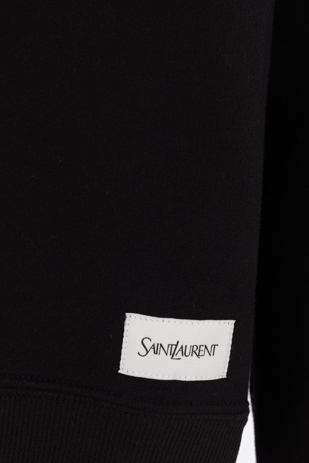 SAINT LAURENT Felpa Oversize Saint Laurent In Jersey