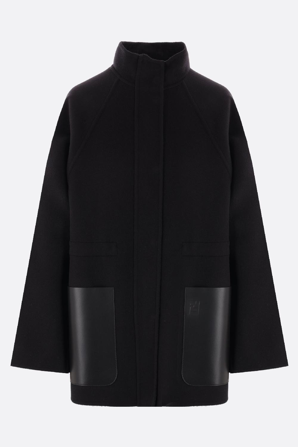 FENDI Blouson In Lana Double