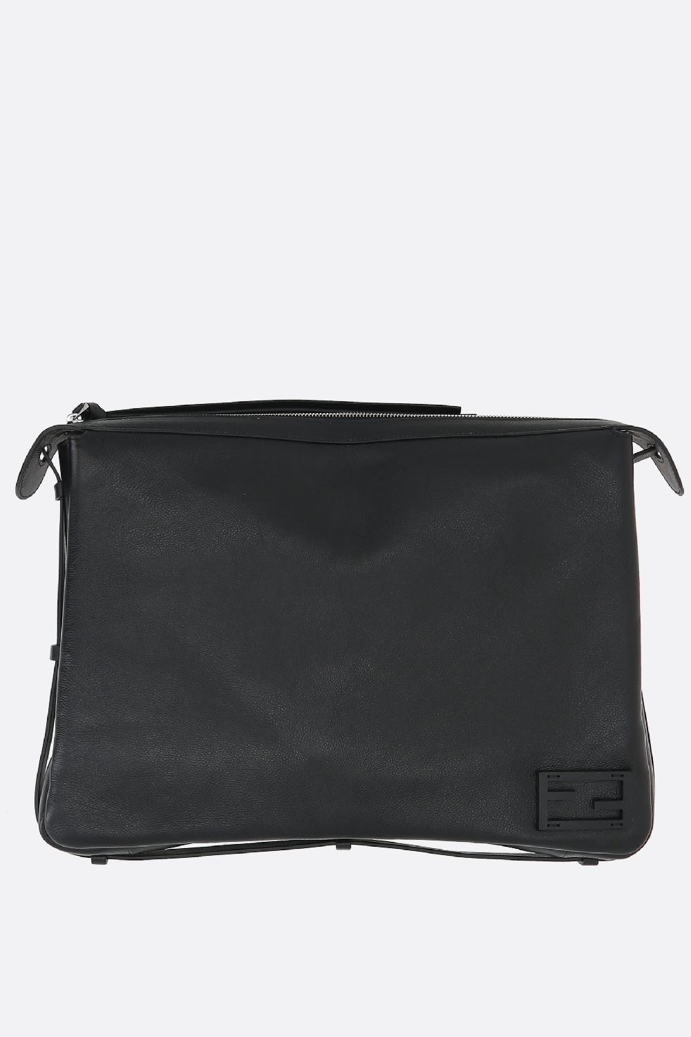 FENDI borsa Simply Fendi large in pelle semilucida