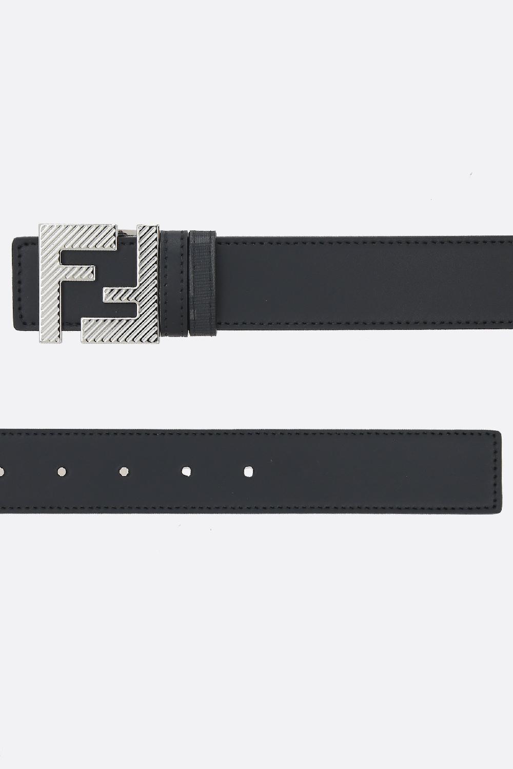 FENDI Cintura Reversibile Squared FF